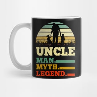 Uncle Man Myth Legend Father's Day Gifts Mug